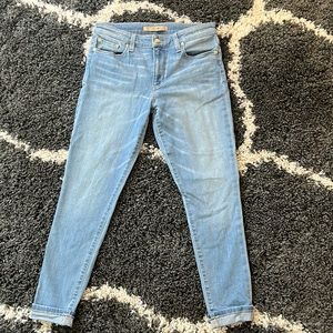 Joe’s Jeans. The Icon skinny mid-rise crop. Size w29